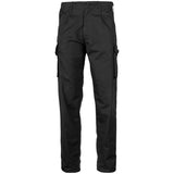 mil com mod police pattern trousers black