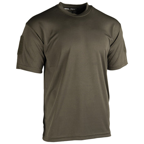 mil tec tactical quick dry t shirt olive drab 
