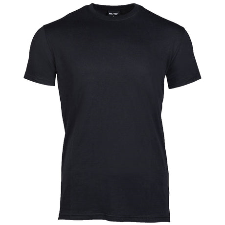 mil tec us style cotton t shirt black