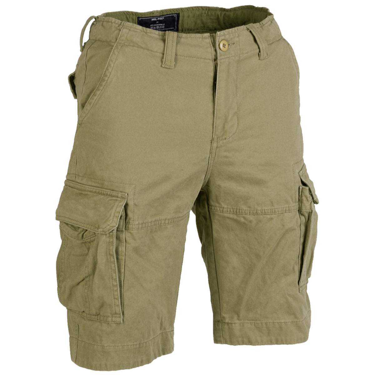 mil tec vintage shorts prewashed olive drab