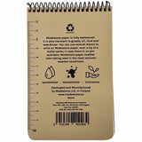 modestone waterproof top spiral notepads information