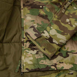 modified sleeve cuff of multicam carinthia 5.0 mig jacket