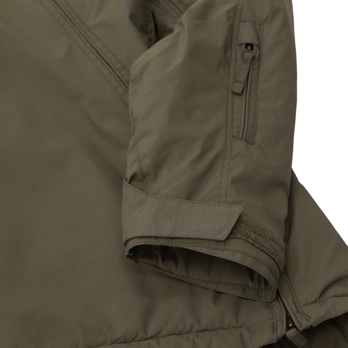 modified sleeve cuff of olive carinthia 5.0 mig jacket