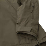 modified sleeve cuff of olive carinthia 5.0 mig jacket