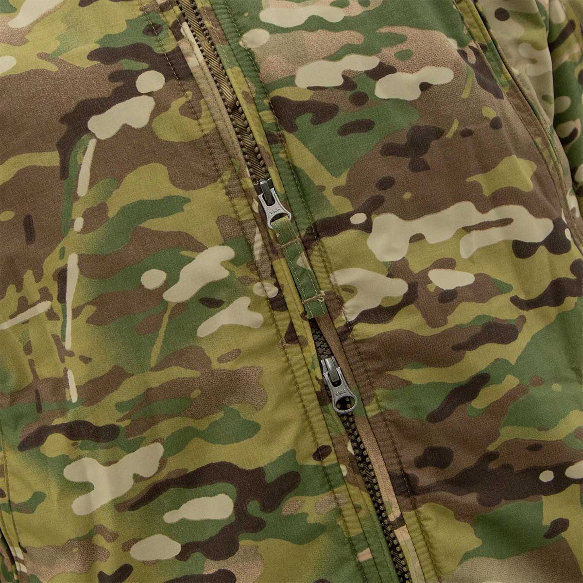 multicam carinthia 5.0 mig jacket with 2 way front zip