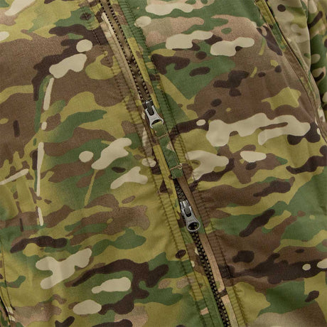 multicam carinthia 5.0 mig jacket with 2 way front zip