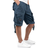 navy surplus airborne vintage shorts with cargo pockets