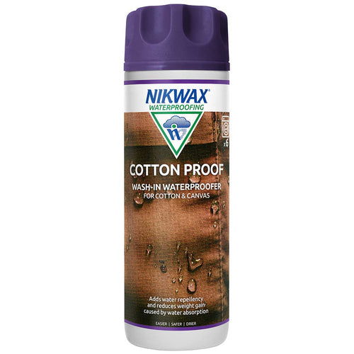 nikwax cotton proof wash in waterproofer 300ml