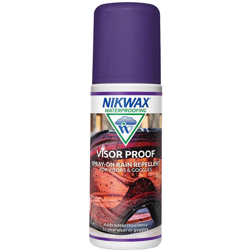 nikwax visor proof spray on rain repellent 125ml