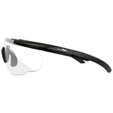 non slip temples of wiley x saber advanced glasses clear lens