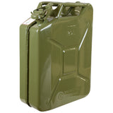 non wavian steel site jerry can 20l olive