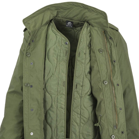 nyco sateen helikon m65 olive jacket inner detachable liner