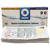 oasis water purification tablets