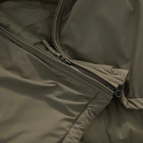 olive carinthia 5.0 mig jacket with 2 way front zip