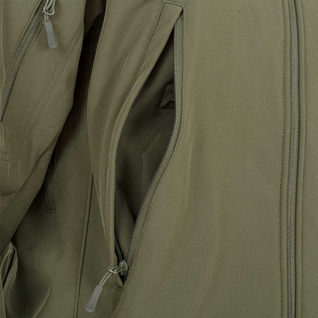 open pocket highlander tactical softshell jacket ranger green