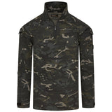 open quarter zip of kombat black btp spec ops ubacs