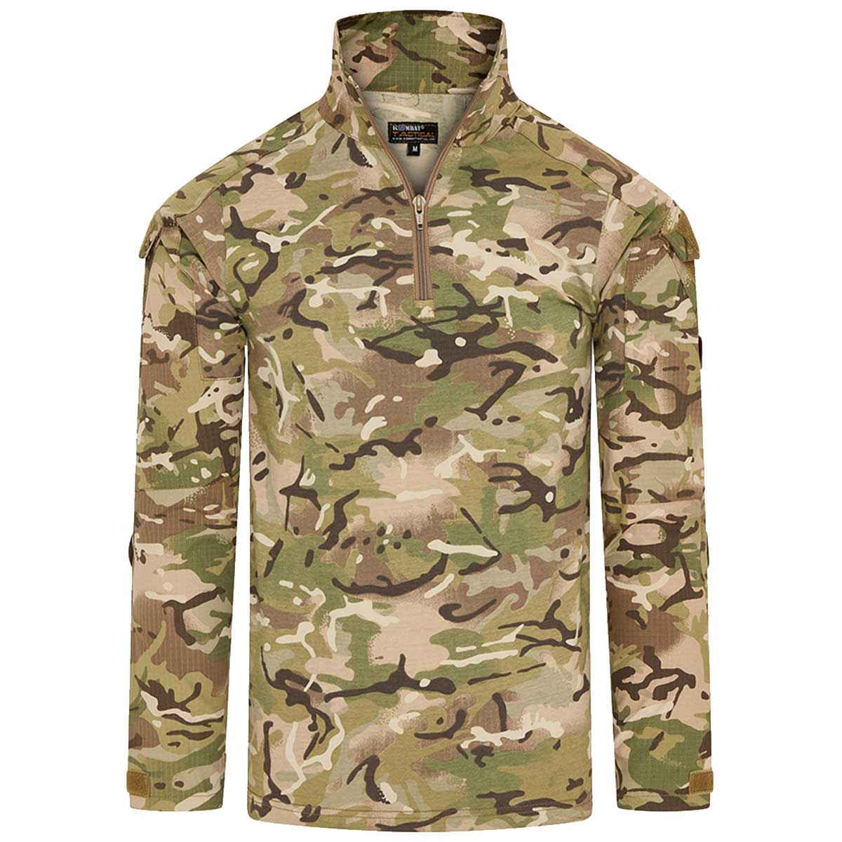 open quarter zip of kombat camouflage spec ops ubacs