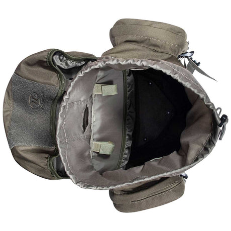 open top image of highlander forces elite pack 44l ranger green