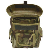 open top marauder commanders camouflage mtp molle pouch