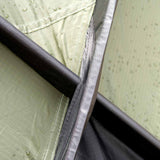 opposing pole design of snugpak scorpion 2 ix man tent