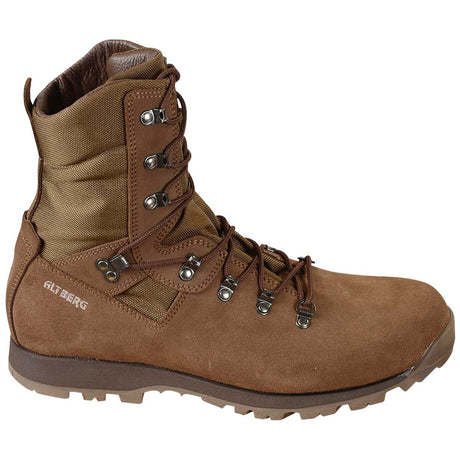 lateral view of brown altberg desert tabbing sf mk3 boots