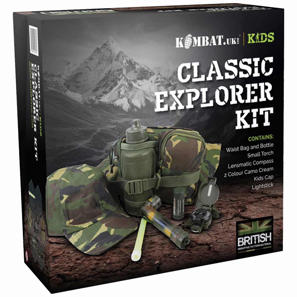 Kombat Kids Classic Explorer Kit DPM Camo - Free Delivery