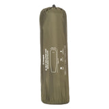 packed view snugpak xl self inflating mat with built in pillow olive