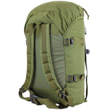 padded rear straps of berghaus 35 litre munro ii ir green daysack