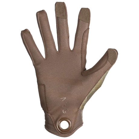palm of mog target high abrasion tactical glove ergoshield multicam