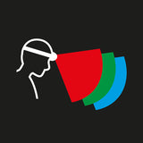 petzyl camo aria 2 rgb red green blue light beam