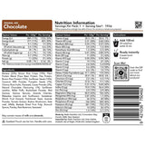 radix chocolate breakfast 400kcal ingredients