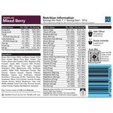 radix mixed berry breakfast 400kcal ingredients information