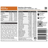 radix peri peri meal 600kcal ingredients information