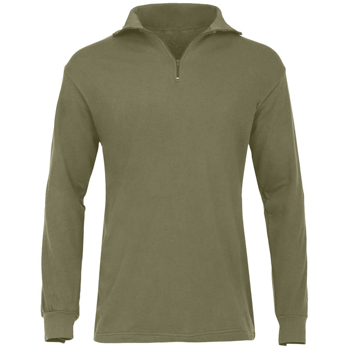 ranger green highlander norwegian army shirt with open collar