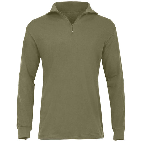 ranger green highlander norwegian army shirt with open collar