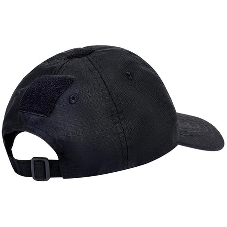 rear adjusment of kombat black operators cap
