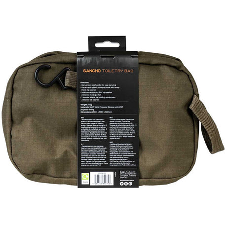 rear highlander sancho toiletry bags ranger green