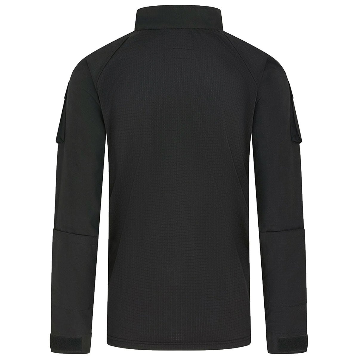 rear of black kombat ubacs shirt