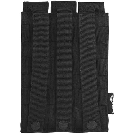 rear of black viper triple mp5 molle mag pouch