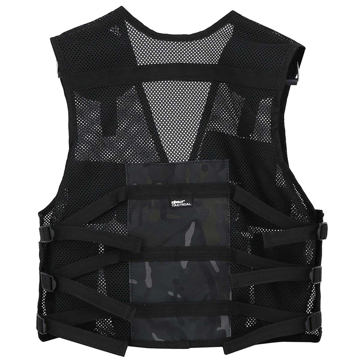 black camo vest