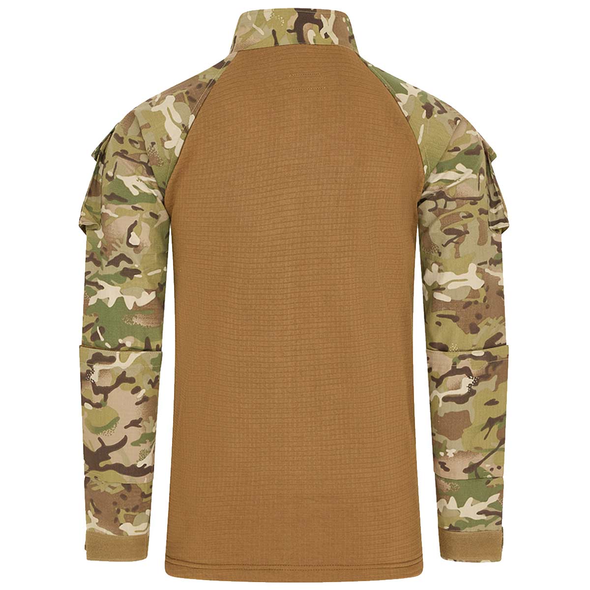 rear of btp camo kombat ubacs shirt