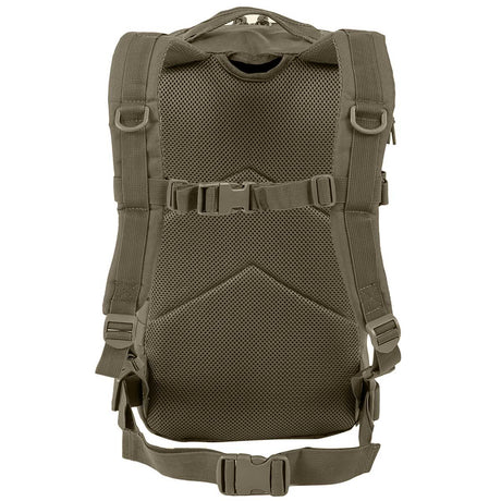 rear of highlander ranger green 28l recon pack
