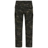 rear of kombat black btp camo tactical acu trousers