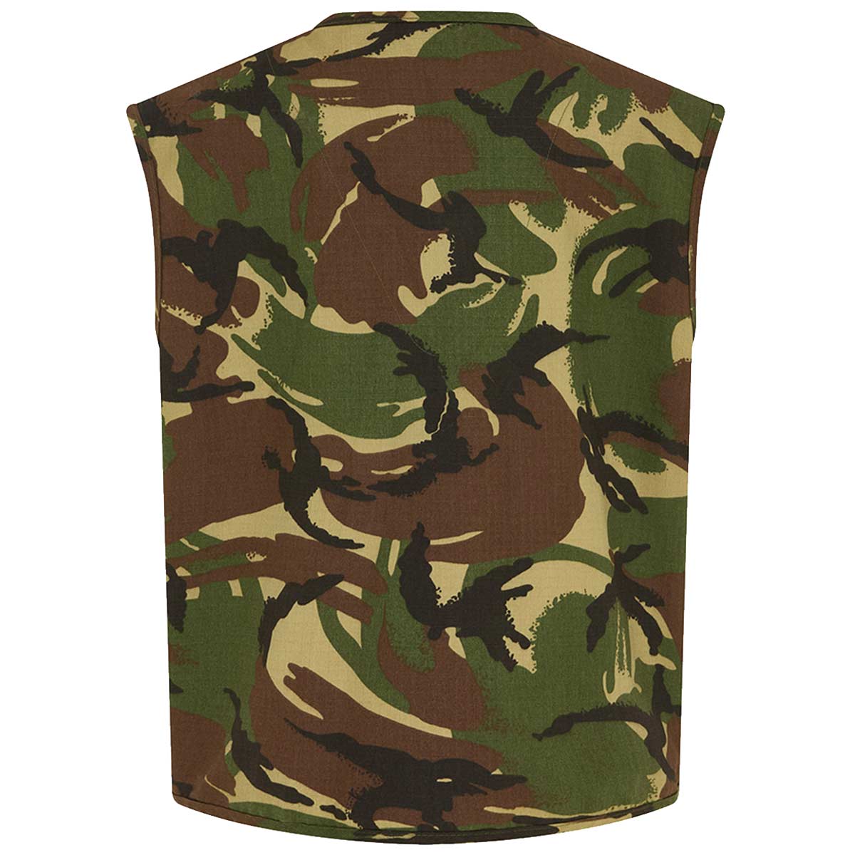 rear of kombat kids dpm camo tactical vest