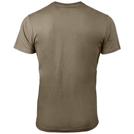 rear of olive drab mil tec us style cotton t shirt