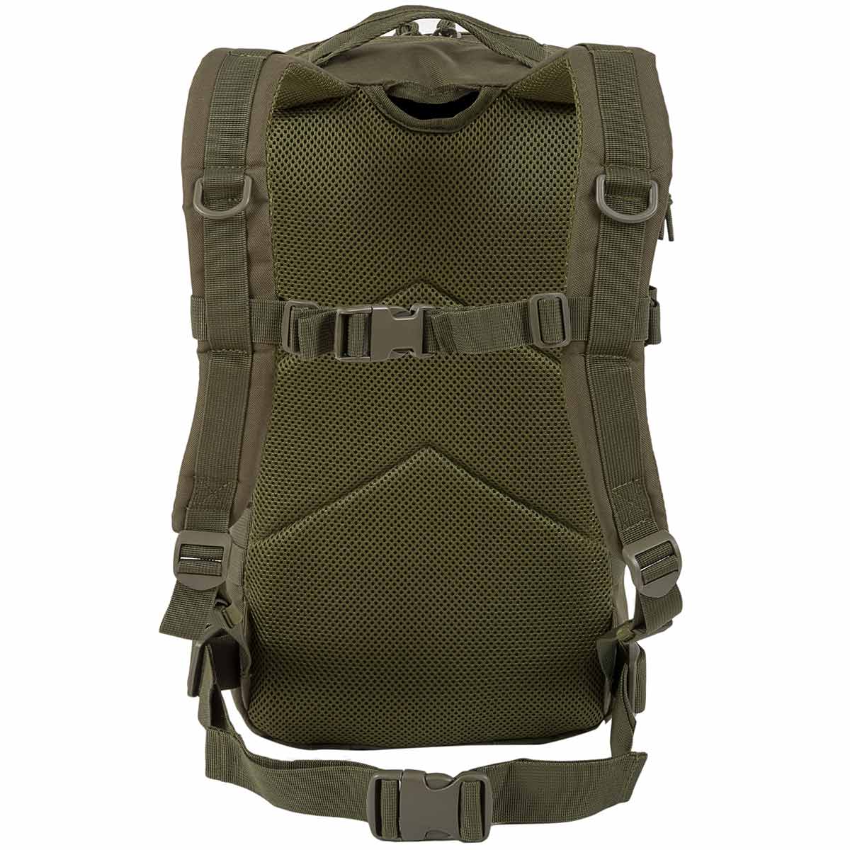 rear of ranger green highlander 28l recon pack