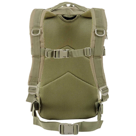 rear of ranger green highlander recon 28l pack