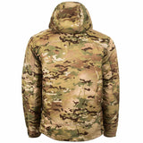 rear of snugpak multicam spearhead insulated jacket