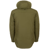 rear of snugpak olive tomahawk insulated jacket