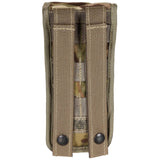 rear of used osprey sa80 two mag ammo molle pouch mtp